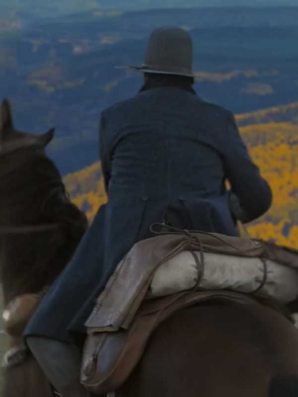 Kevin Costner Horizon: An American Saga Blue Coat