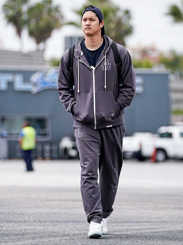 Los Angeles Dodgers Grey Fleece Tracksuit