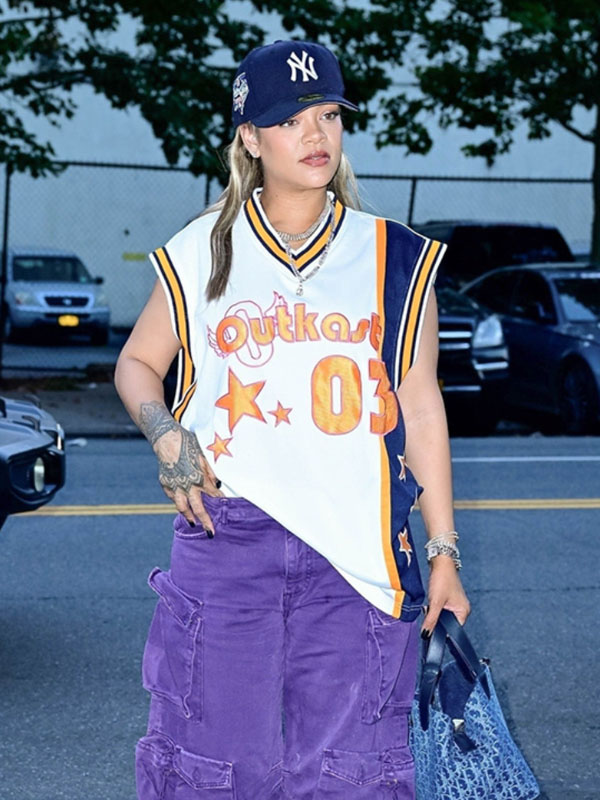 NYC Rihanna Outkast 03 Basketball Jersey