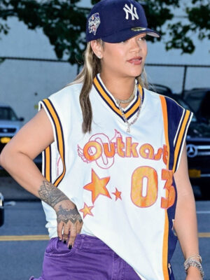NYC Rihanna Outkast 03 Basketball Jersey