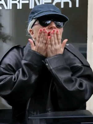 paris-olympic-2024-lady-gaga-black-leather-jacket-1