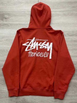 stussy-honolulu-orange-zip-up-fleece-hoodie-1