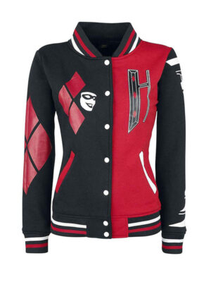 Suicide Squad Harley Quinn Bomber Varsity Jacket