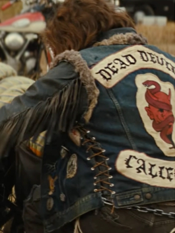 The Bikeriders Norman Reedus California Blue Denim Vest