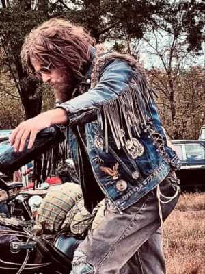The Bikeriders Norman Reedus California Blue Denim Vest