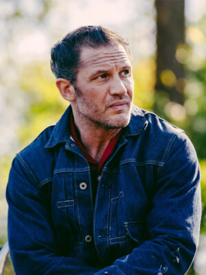 Tom Hardy The Bikeriders Johnny Blue Denim Jacket