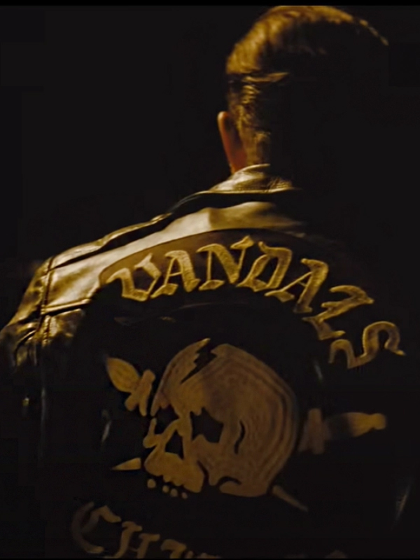 Tom Hardy The Bikeriders Johnny Black Leather Jacket