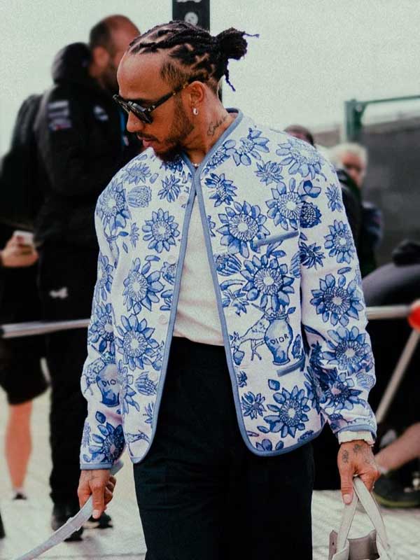 Unisex Lewis Hamilton x Dior Floral Jacket