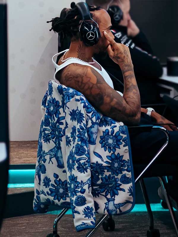Unisex Lewis Hamilton x Dior Floral Jacket