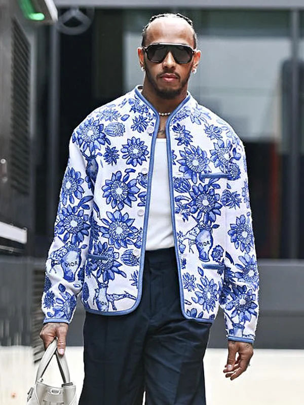 Unisex Lewis Hamilton x Dior Floral Jacket