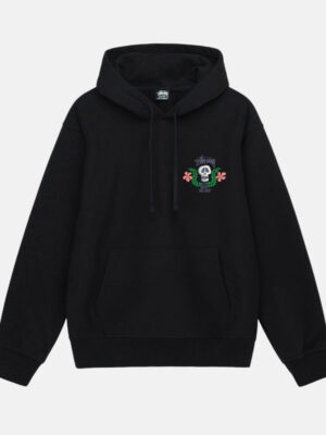 Unisex Skull Crest Stussy World Tribe Hoodie