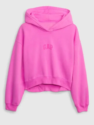 Unisex Project Gap Vintage Soft Logo Pink Hoodie