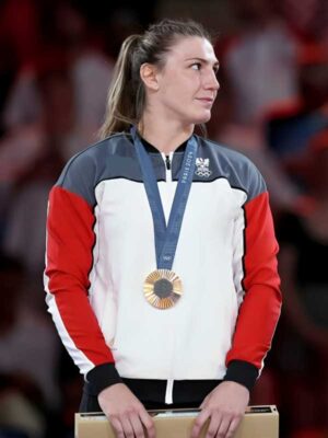 2024 Paris Olympics Team Austria Bomber Jacket