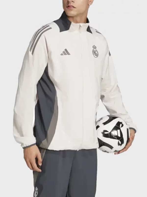 2024 Real Madrid Football Team Training Track Jacket