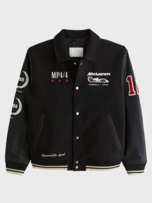 Abercrombie Formula 1 Team McLaren Black Bomber Jacket