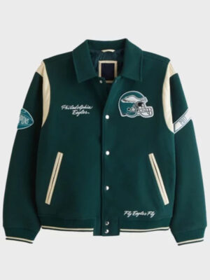 Abercrombie NFL 2024 Philadelphia Eagles Bomber Jacket
