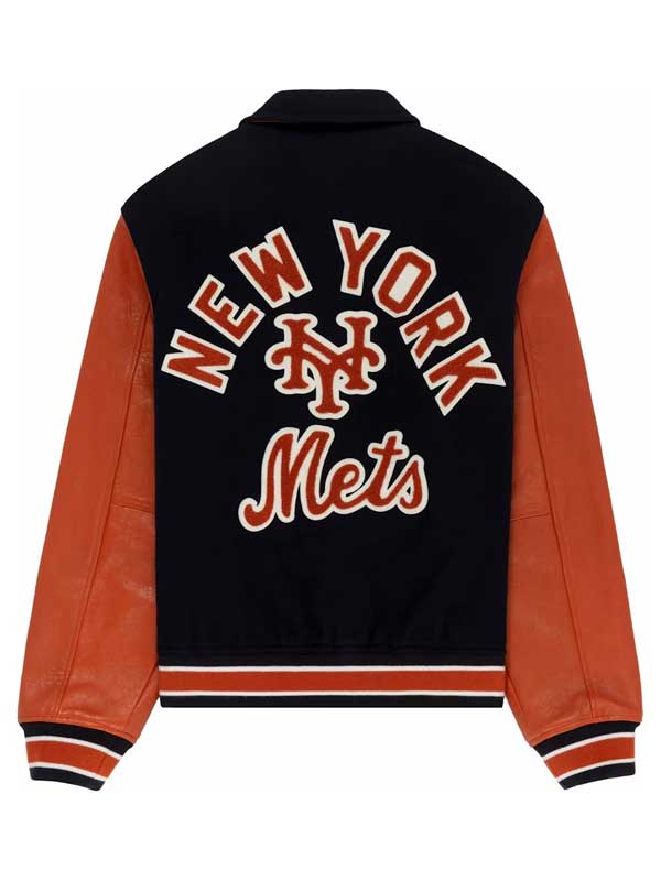 Aime Leon Dore x New York Mets Varsity Bomber Jacket