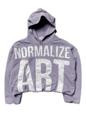 Billionaire Studios Normalize Art Pullover Hoodie