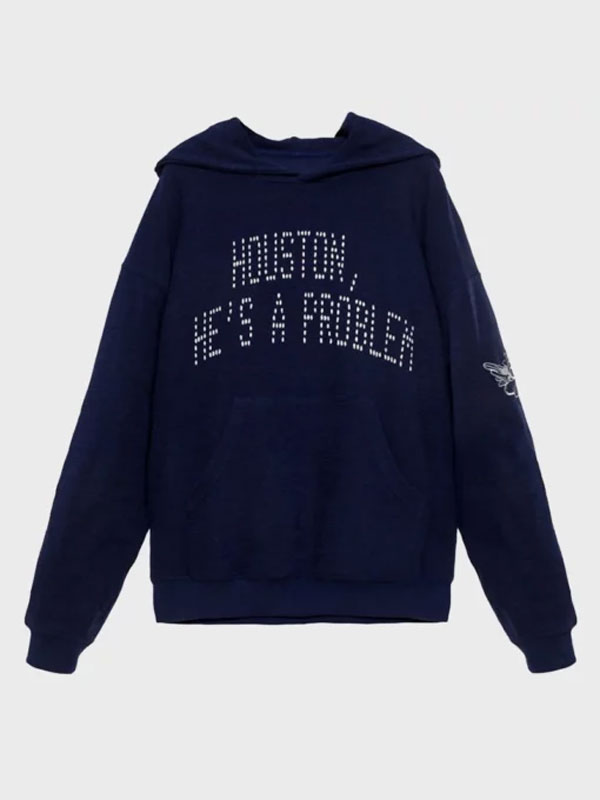 Boys Lie Houston, He’s a Problem Blue Racer Hoodie
