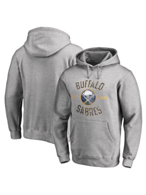 Buffalo Sabres EST 1970 Heritage Grey Pullover Hoodie