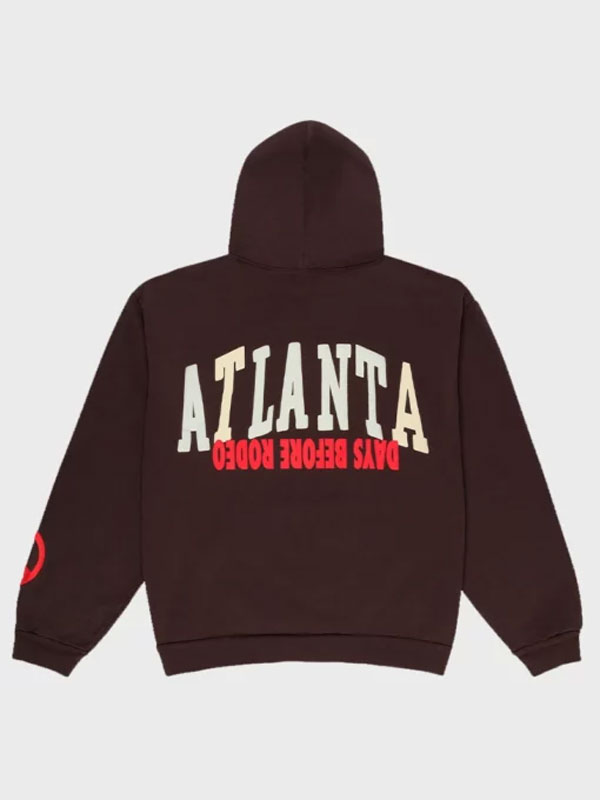 CJ X Cactus Plant Flea Market Free Thugger Brown Hoodie