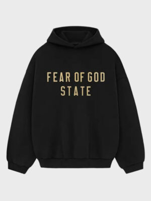 Essentials Fear Of God State Fleece Oversized Hoodie