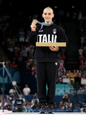 Italia Team Paris 2024 Olympics Podium Black Tracksuit