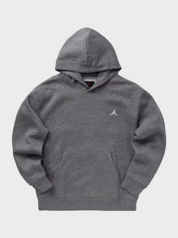 Jordan Brooklyn Fleece Pullover Grey Hoodie