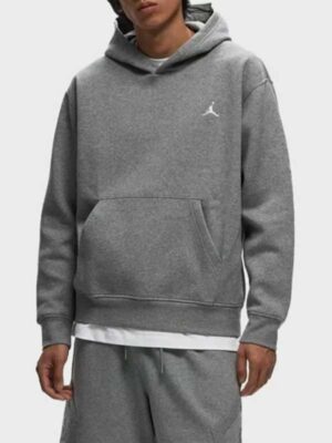 Jordan Brooklyn Fleece Pullover Grey Hoodie
