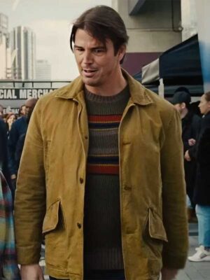 Josh Hartnett Cooper Trap 2024 Brown Jacket