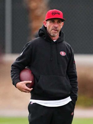 Kyle Shanahan San Francisco 49ers Black Pullover Hoodie