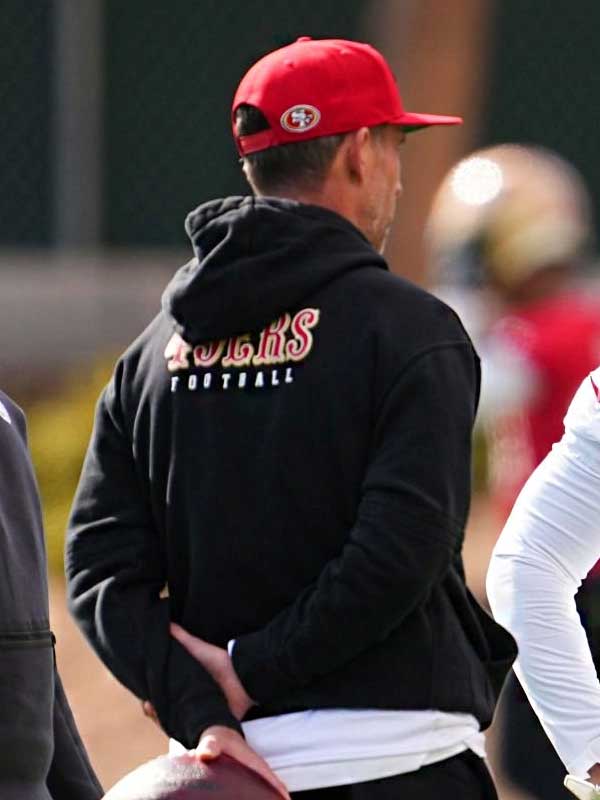 Kyle Shanahan San Francisco 49ers Black Pullover Hoodie