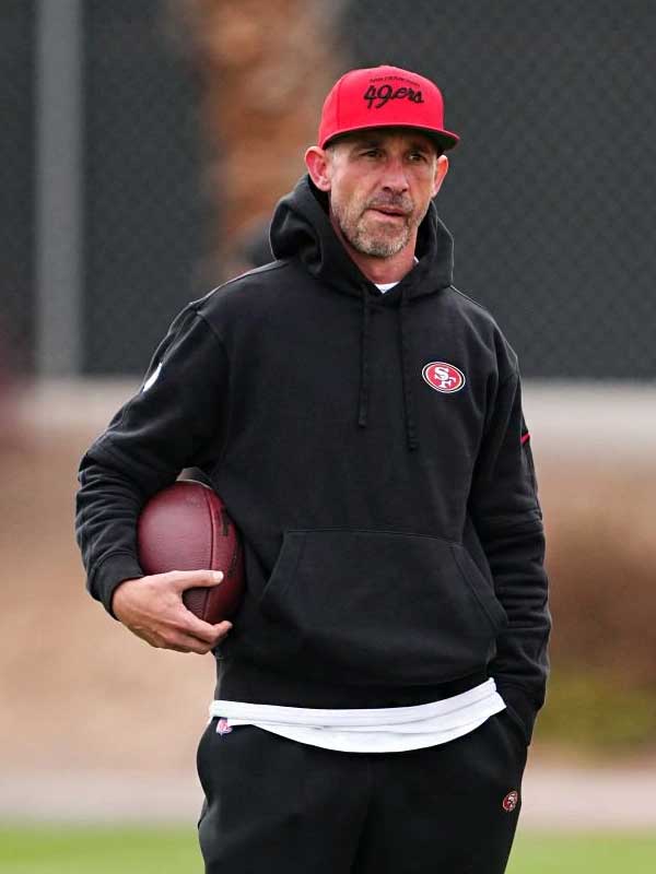 Kyle Shanahan San Francisco 49ers Black Pullover Hoodie