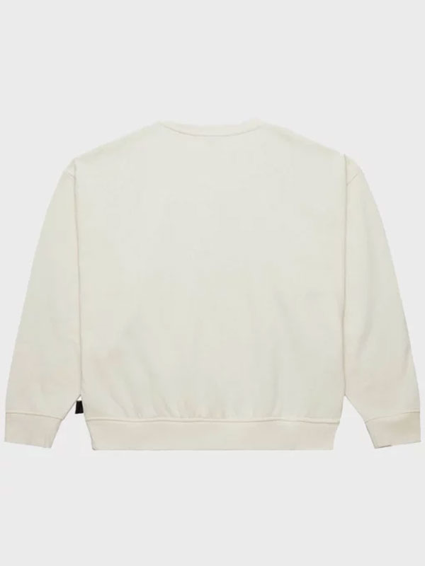 Mitchell & Ness Cream KC Chiefs Throwback Logo 3.0 Sweatshirt