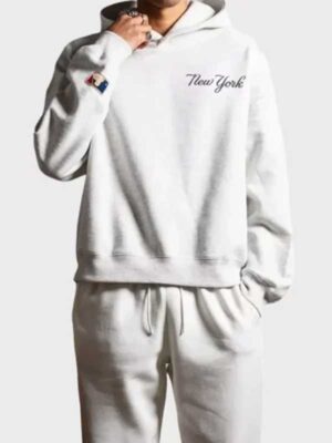 New York Yankees Oversized Boxy Pullover Hoodie