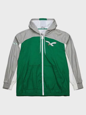 NFL Philadelphia Eagles Big Shot Windbreaker Vintage Jacket
