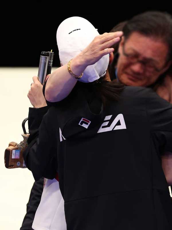 Olympic 2024 Fila Yeji Kim Korea Cyborg Black Jacket