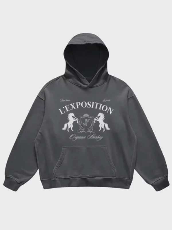 Organic Starboy L’Exposition Oversized Pullover Hoodie