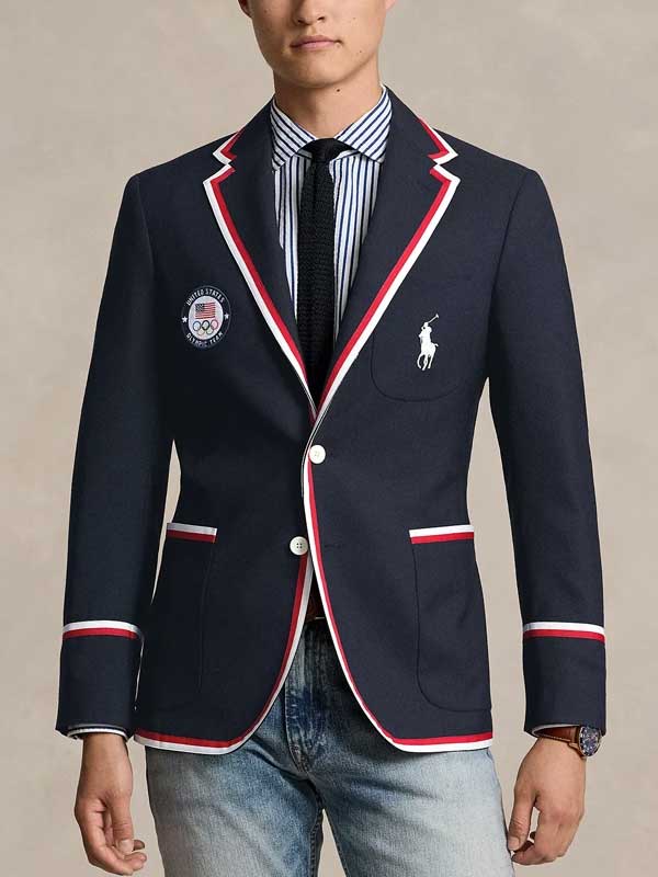 Paris 2024 Olympic Team USA Opening Ceremony Uniform Blazer