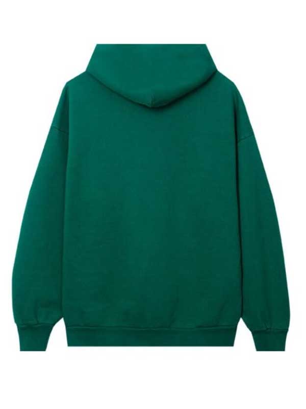 POWERS SUPPLY Block P 5 Green Pullover Hoodie