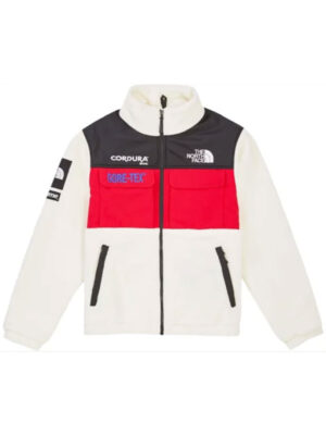 Supreme The North Face Expedition Fleece White Jacket