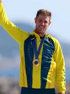 Team Australia Paris 2024 Olympics Yellow Jacket