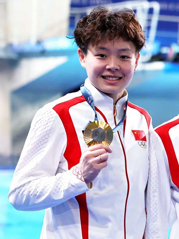 Team China Paris 2024 Olympics White Uniform Jacket