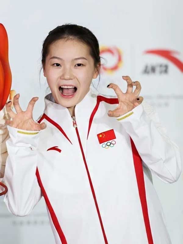 Team China Paris 2024 Olympics White Uniform Jacket