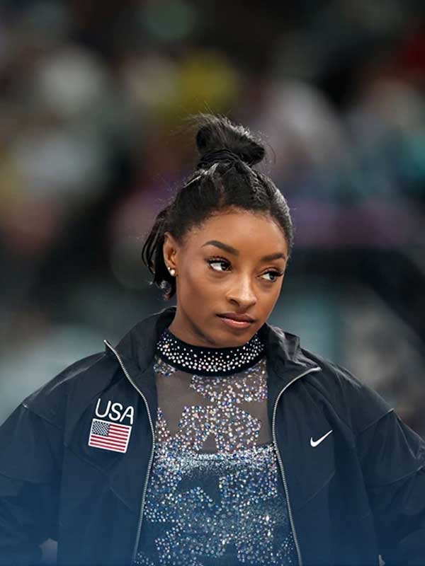 Team USA Paris 2024 Olympics Simone Biles Track Jacket