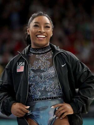 Team USA Paris 2024 Olympics Simone Biles Track Jacket