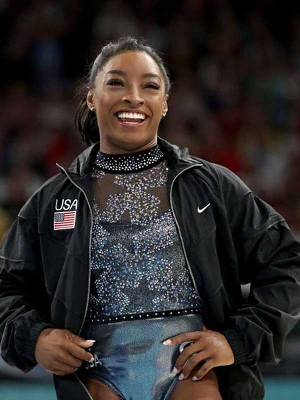 Team USA Paris 2024 Olympics Simone Biles Track Jacket