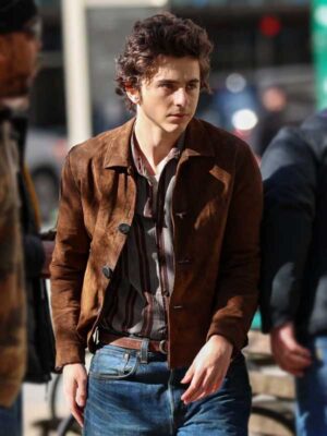 Timothée Chalamet A Complete Unknown Bob Dylan Jacket