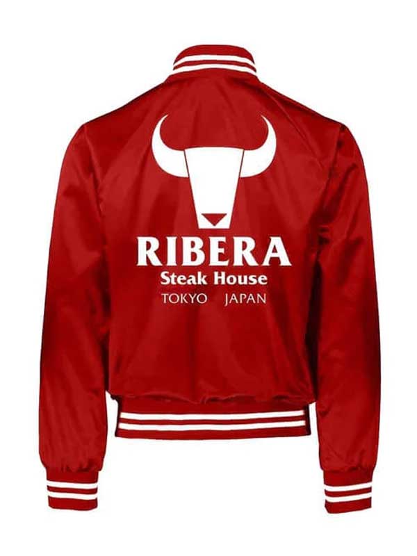 Tokyo Japan Ribera Steakhouse Wrestling Bomber Jacket