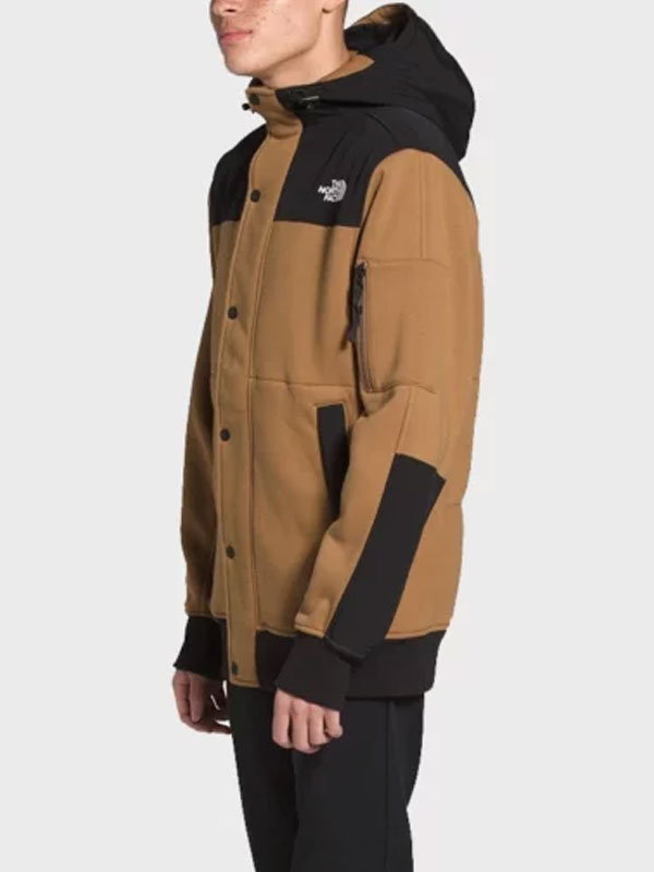 Unisex Highrail The North Face Fleece Hooded Jacket